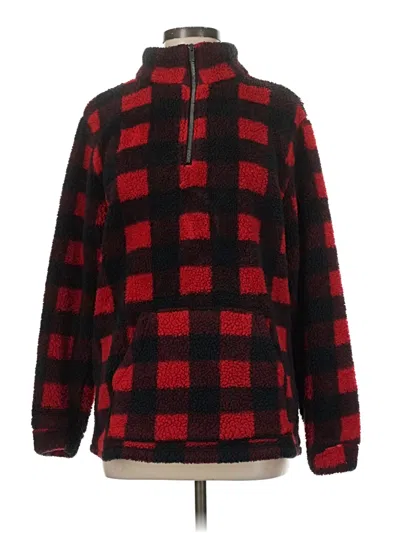 Pre-owned Natural Reflections Pullover Sweater In Red