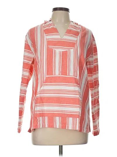 Pre-owned Natural Reflections Pullover Sweater In Red