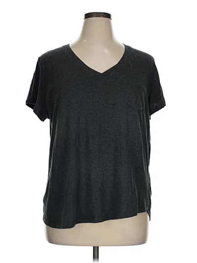 Pre-owned Natural Reflections Short Sleeve T-shirt In Gray