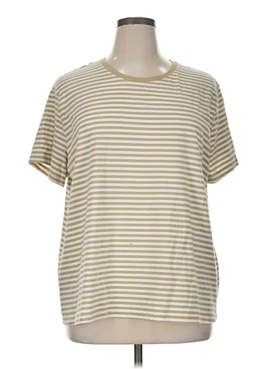 Pre-owned Natural Reflections Short Sleeve T-shirt In White