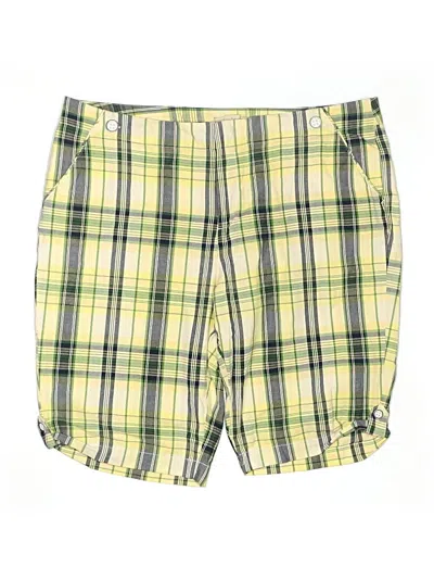 Pre-owned Natural Reflections Shorts In Yellow