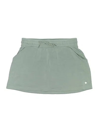 Pre-owned Natural Reflections Skort In Green