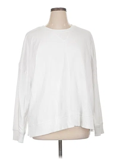Pre-owned Natural Reflections Sweatshirt In White