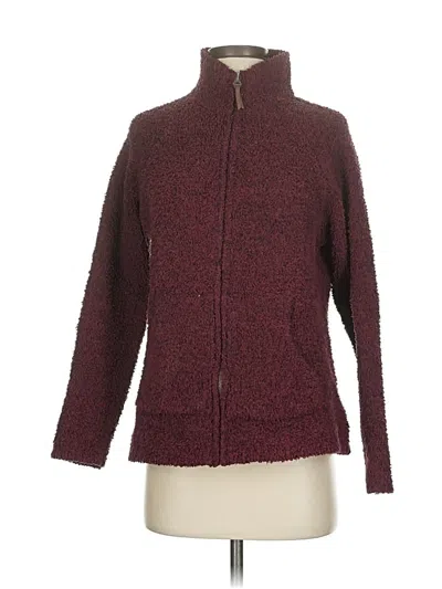Pre-owned Natural Reflections Turtleneck Sweater In Burgundy