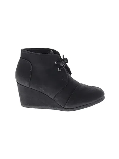 Pre-owned Natural Reflections Wedges In Black