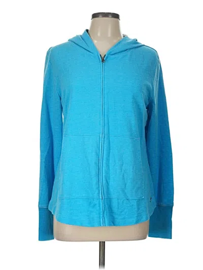 Pre-owned Natural Reflections Zip Up Hoodie In Blue