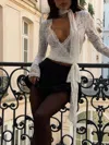 Outcast Evelina Top White
