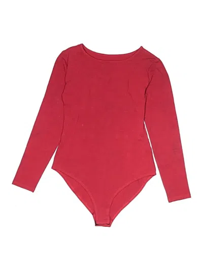Pre-owned Natural Uniforms Bodysuit In Red