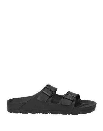 Natural World Man Sandals Black Size 10 Synthetic Material