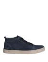 Natural World Man Sneakers Midnight Blue Size 9 Soft Leather