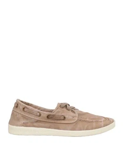 Natural World Woman Loafers Taupe Size 6 Organic Cotton In Brown