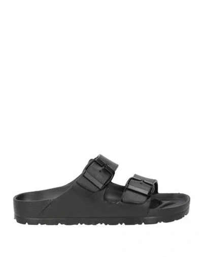 Natural World Woman Sandals Black Size 6 Rubber