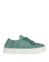 Natural World Woman Sneakers Dark Green Size 11 Organic Cotton
