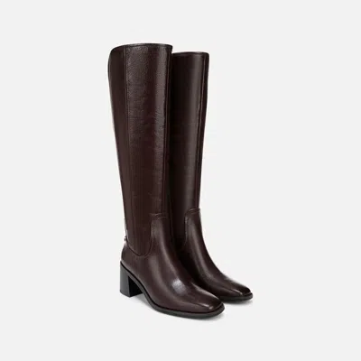 Naturalizer 27 Edit Edda Boot Women's 6 Dark Brown Wide Knee High Shoes Fzp111 (dark Brown,6)