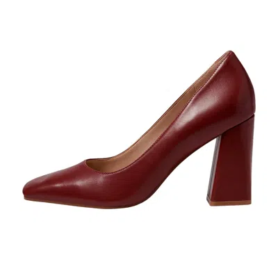 Naturalizer 27 Edit Lana Ruby Leather I7751l1600 Women's In Red