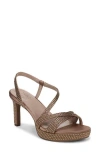Naturalizer Abby Platform Sandal In Brown