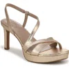 Naturalizer Abby Platform Slingback Sandal In Neutral