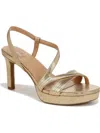 Naturalizer Abby Platform Dress Sandals In Gold