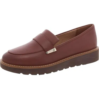 Naturalizer Adiline Womens Padded Insole Loafers In Brown