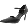 Naturalizer Amber Ankle Strap Pointed Toe Pump In Black