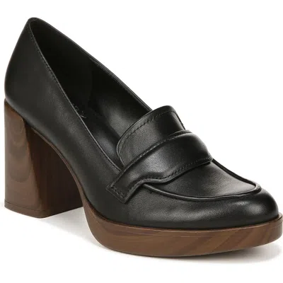 Naturalizer Amble Womens Slip-on Loafers In Black