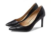 Naturalizer Faelyn Womens Cushioned Footbed Pointed Toe Pumps In Black