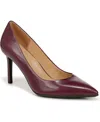 Naturalizer Anna Pointed Toe Pump In Deep Plum Purple Leather