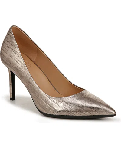 Naturalizer Anna Dress Pumps In Graphite Pewter Leather