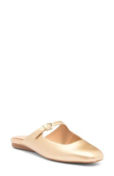 Naturalizer Apple Mary Jane Mule In Gold