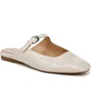 Naturalizer Apple Mules In Porcelain Faux Leather
