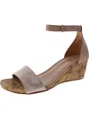Naturalizer Areda Womens Cork Wedges In Multi