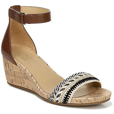 Naturalizer Areda Womens Cork Wedges In Pink