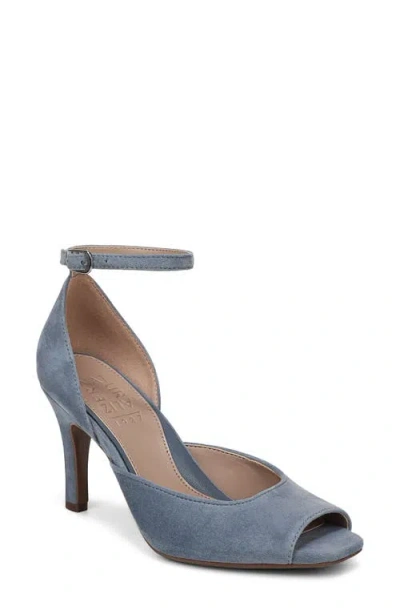 Naturalizer Asha Ankle Strap Peep Toe Pump In Multi