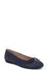 Naturalizer Ashlyn Ballet Flat In Blue