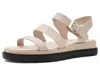Naturalizer Avenue Ankle Strap Platform Sandal In Neutral