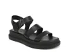 Naturalizer Avenue Ankle Strap Platform Sandal In Black