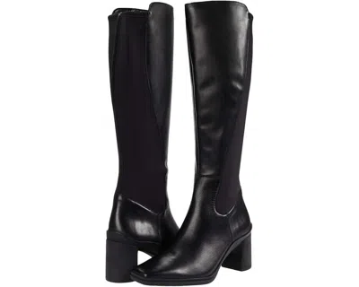 Naturalizer Axel 2 H3623l2 Women's Us 6 Black Leather Waterproof Boots H3623l2