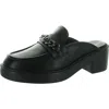 Naturalizer Ayden Womens Chain Leather Mules In Black