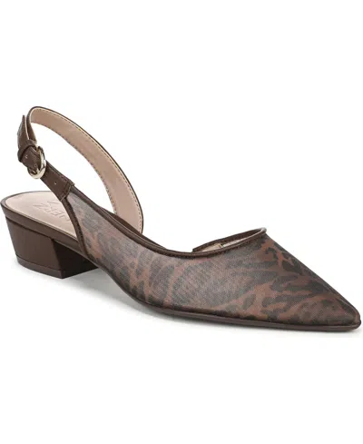 Naturalizer Banks Slingbacks In Animal Print