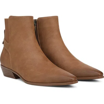 Naturalizer Bea Snip Toe Bootie In Brown