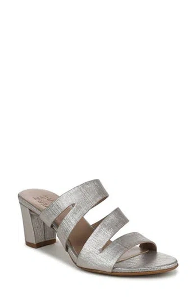 Naturalizer Beaming Block Heel Sandal In Gray
