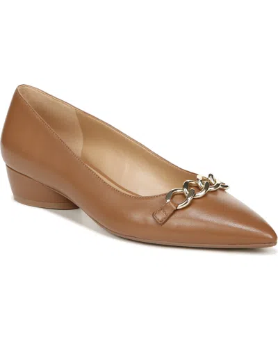 NATURALIZER BECCA LOW-HEEL POINTED TOE FLATS