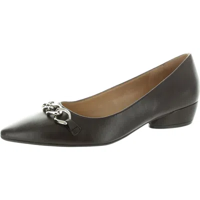 Naturalizer Becca Womens Perforated Suede Ballet Flats