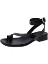 Naturalizer Birch Ankle Strap Sandals In Black Leather