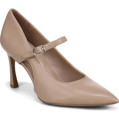 Naturalizer Blakely Faux Leather Mary Jane Pump In Nude