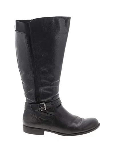 Pre-owned Naturalizer Boots In Black