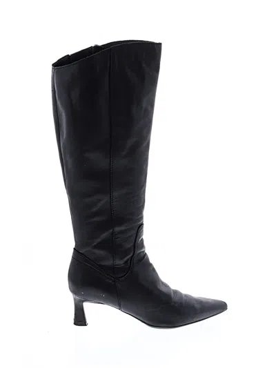 Pre-owned Naturalizer Boots In Black