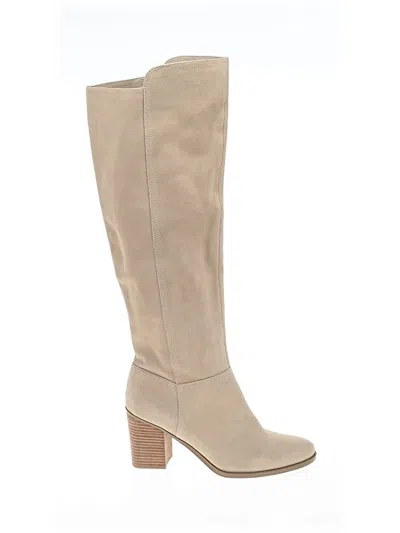 Pre-owned Naturalizer Boots In Tan