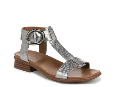 Naturalizer Brandy T-strap Sandal In Gray