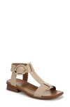 Naturalizer Brandy T-strap Sandal In Coastal Tan Leather